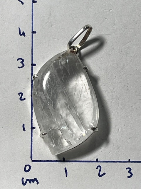 Pendentif Pétalite Grade A (Monture Argent)