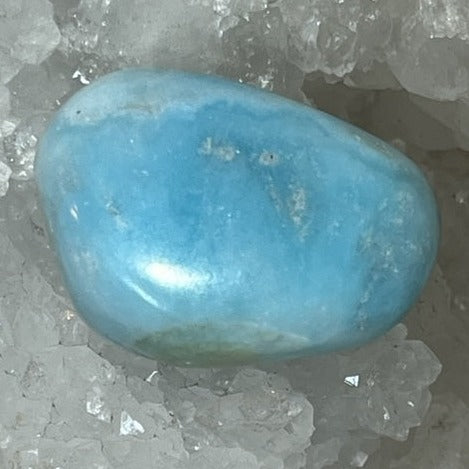 Blue Aragonite Bleue oasis de cristal 