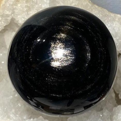 Obsidienne Argentée