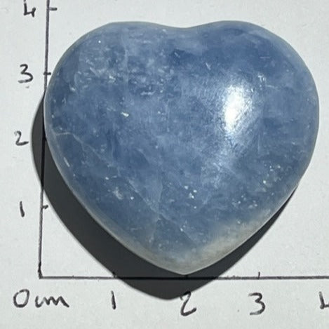 Coeur Calcite Bleue