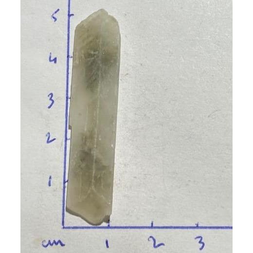 Sélénite avec inclusions de Chlorite (Très rare)