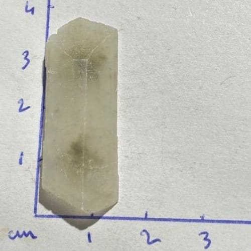 Sélénite avec inclusions de Chlorite (Très rare)