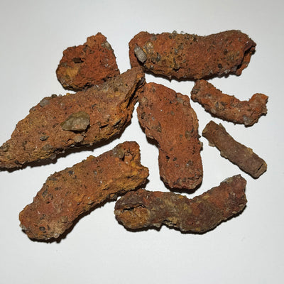 FULGURITE AVEC CYANITE VERTE (Rare)