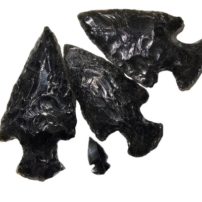 POINTE DE FLÈCHE( Obsidienne Noire )