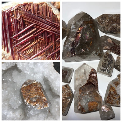 SAGÉNITE SUR QUARTZ