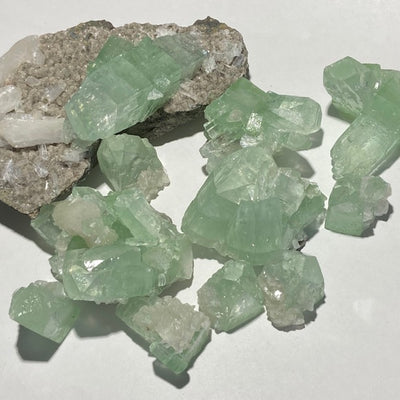 APOPHYLLITE VERTE( SPÉCIMENS GRADE A)