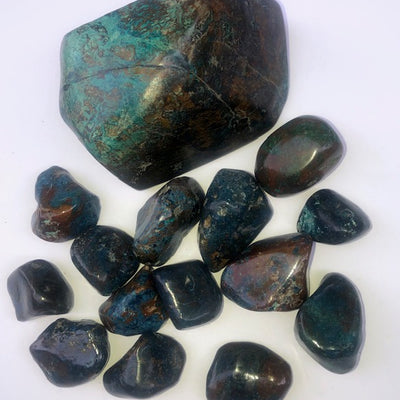 CHRYSOCOLLE /SHATTUCKITE/CUPRITE