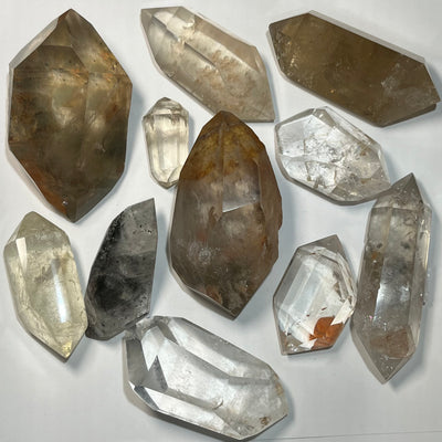 QUARTZ  BITERMINÉS