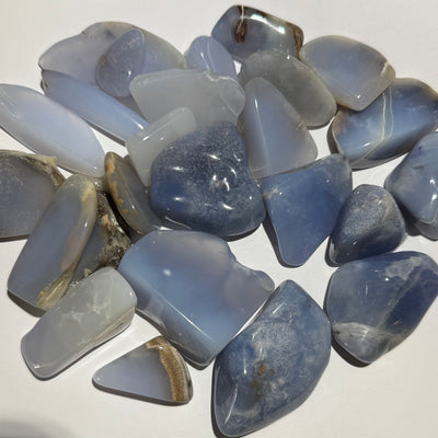 CALCÉDOINE BLEUE