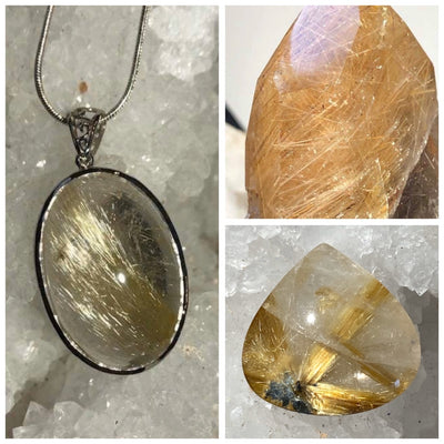 QUARTZ RUTILÉ