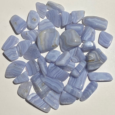 AGATE DENTELLE BLEUE