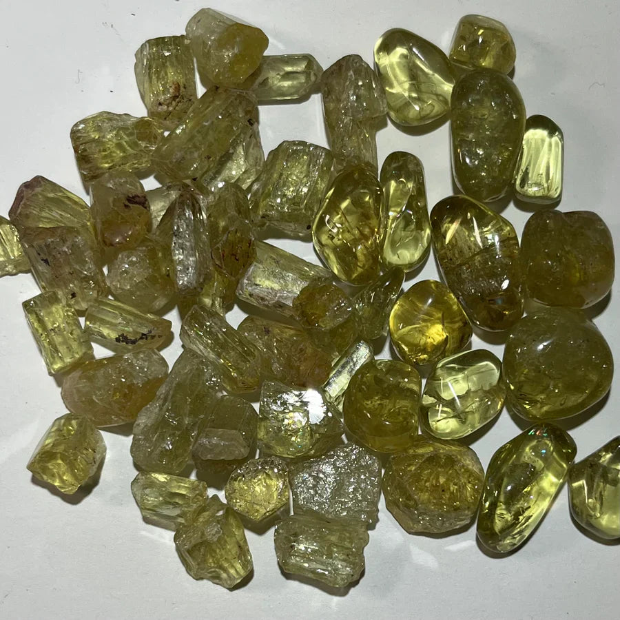 APATITE JAUNE CRISTAL