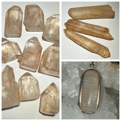 QUARTZ LÉMURIEN TANGERINE