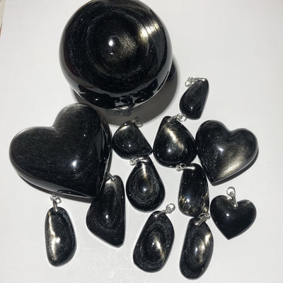 OBSIDIENNE ARGENTÉE