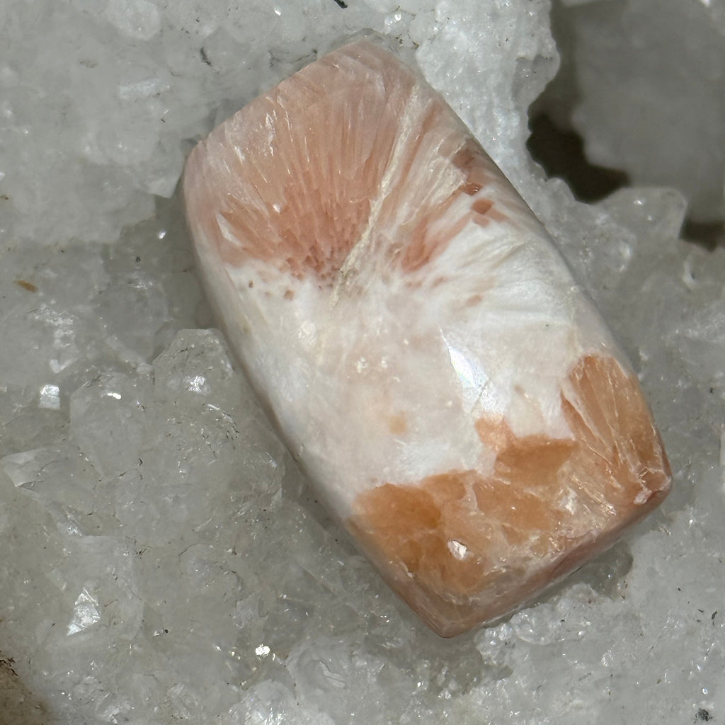 Scolécite avec Stilbite