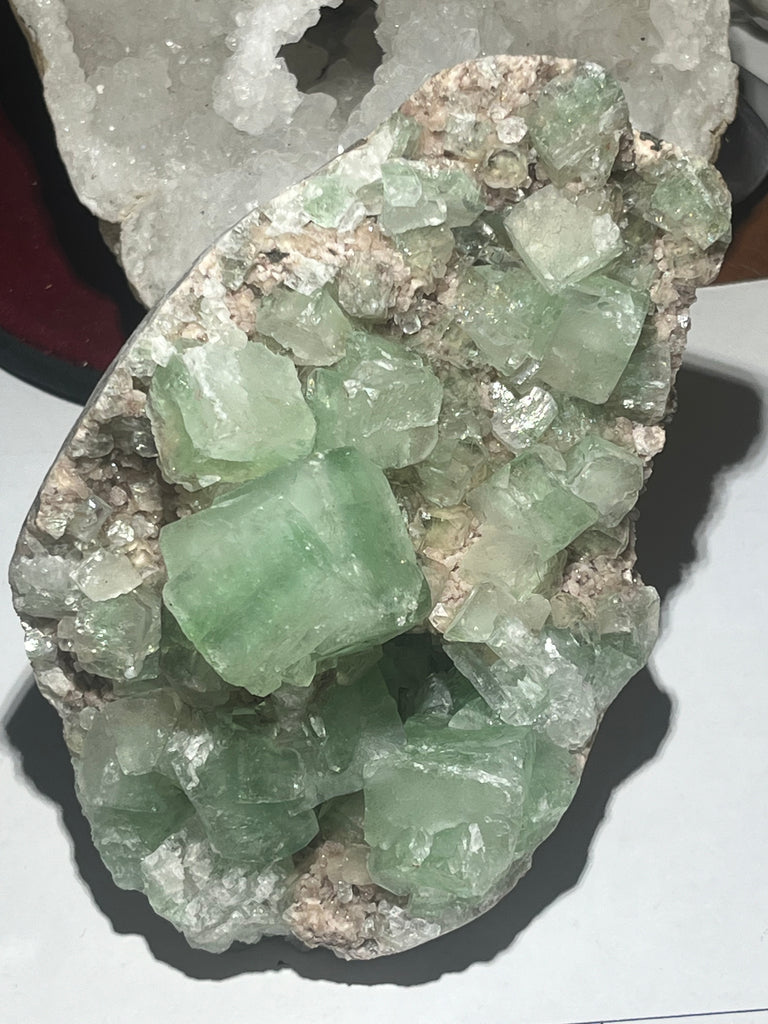 Apophyllite verte