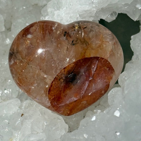 Quartz hématoïde rouge