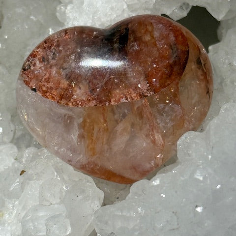 Quartz hématoïde rouge