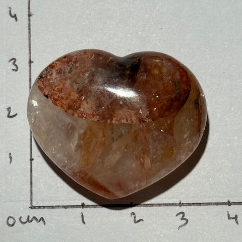 Quartz hématoïde rouge