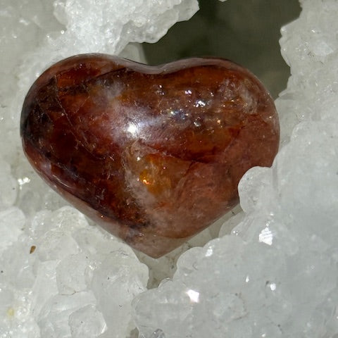 Quartz hématoïde rouge