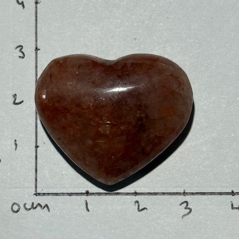 Quartz hématoïde rouge