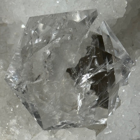 Sceau de Salomon en Quartz Lémurien