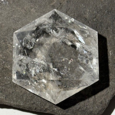 Sceau de Salomon en Quartz Lémurien