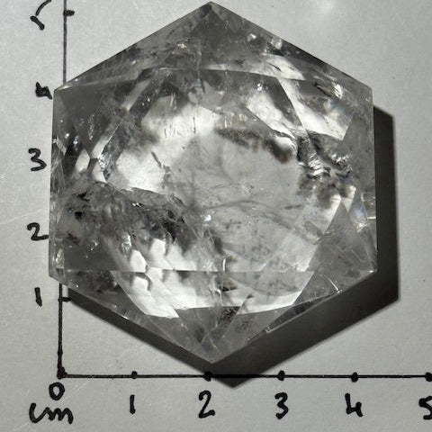 Sceau de Salomon en Quartz Lémurien