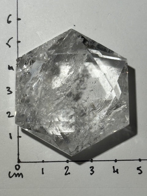 Sceau de Salomon en Quartz Lémurien