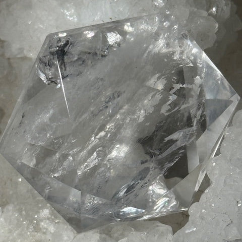 Sceau de Salomon en Quartz Lémurien