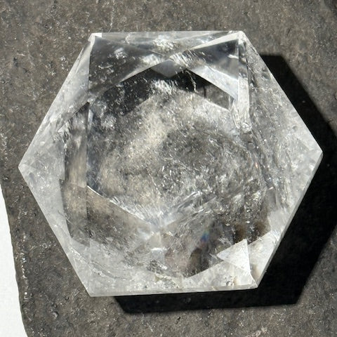 Sceau de Salomon en Quartz Lémurien