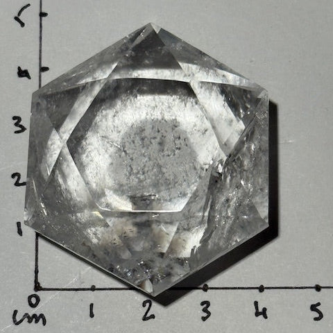Sceau de Salomon en Quartz Lémurien