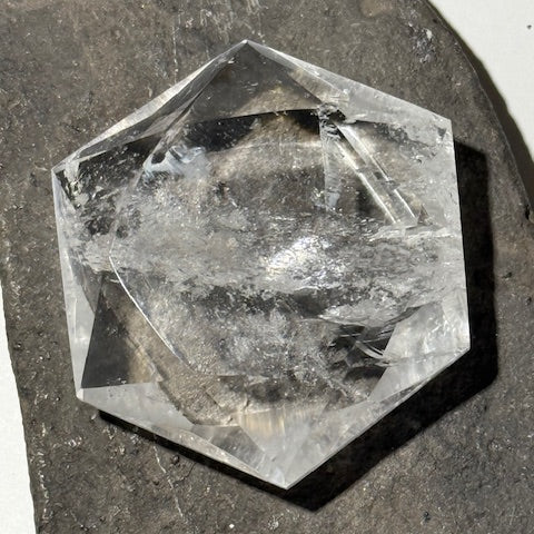 Sceau de Salomon en Quartz Lémurien