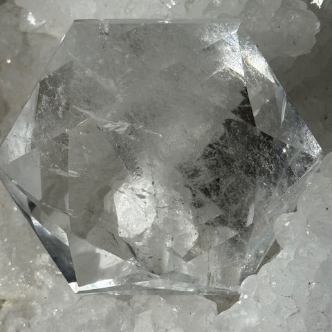 Sceau de Salomon en Quartz Lémurien