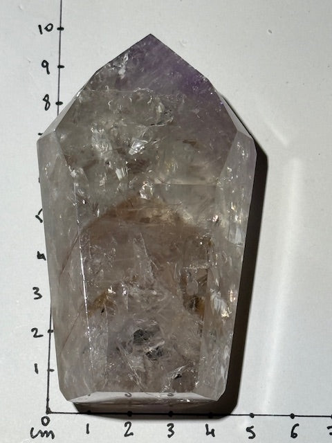 Pale Fluorescent Amethyst