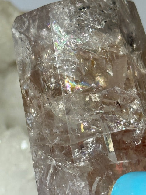 Pale Fluorescent Amethyst