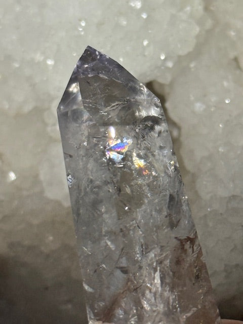 Pale Fluorescent Amethyst