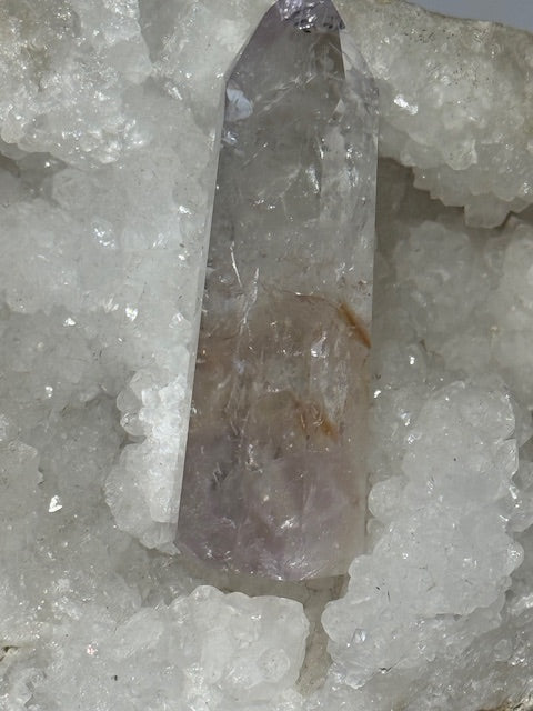Pale Fluorescent Amethyst