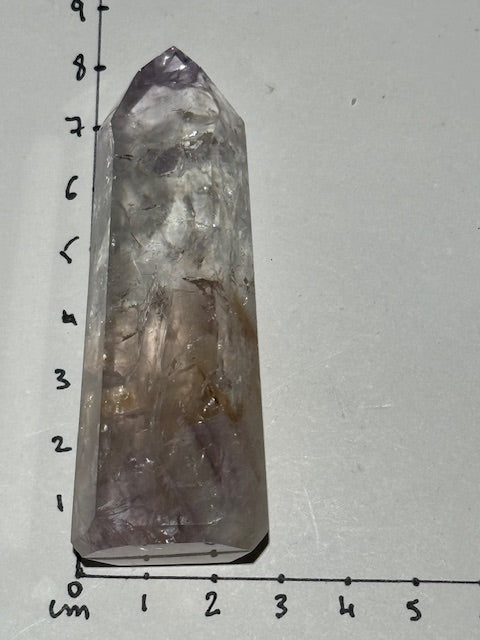 Pale Fluorescent Amethyst