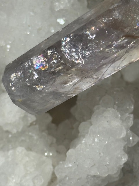 Pale Fluorescent Amethyst