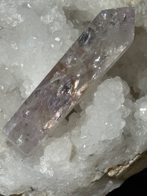 Pale Fluorescent Amethyst