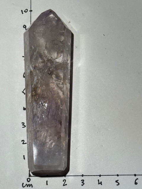 Pale Fluorescent Amethyst