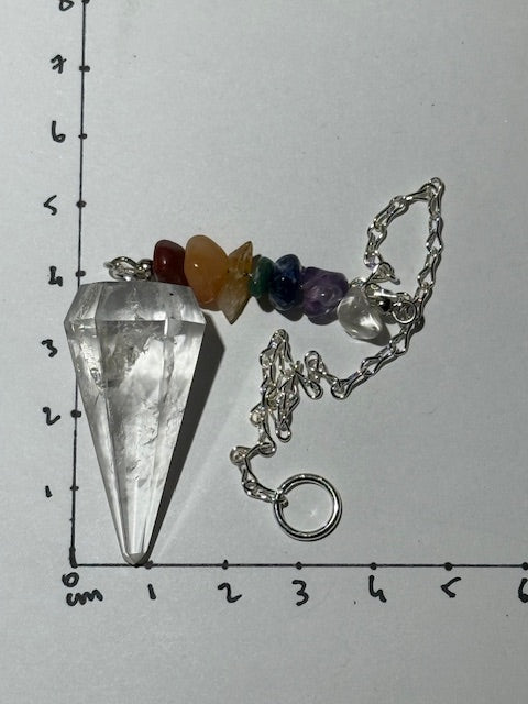 Lemurian Quartz Pendulum 