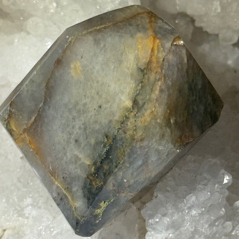 Quartz Hématoïde Guérisseur Doré avec Pyrite