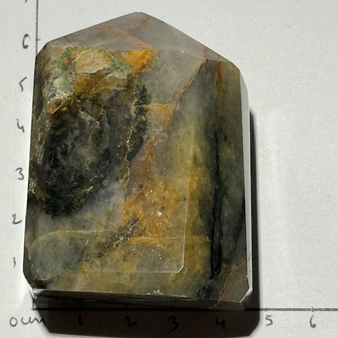 Quartz Hématoïde Guérisseur Doré avec Pyrite