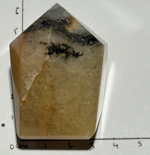 Quartz Hématoïde Guérisseur Doré avec Pyrite