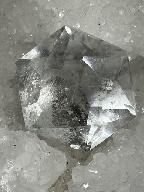 Diamond Cut Lemurian Quartz Solomon's Seal