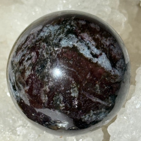 Sphère Dumortiérite Pourpre