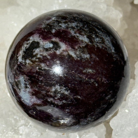 Sphère Dumortiérite Pourpre