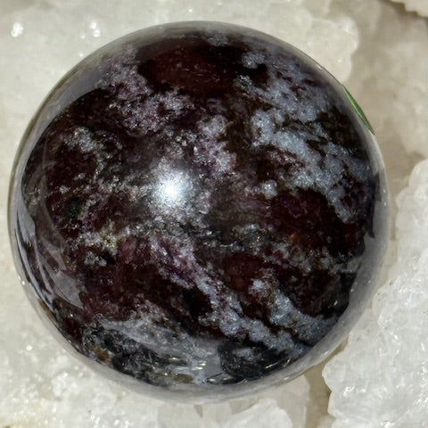 Sphère Dumortiérite Pourpre